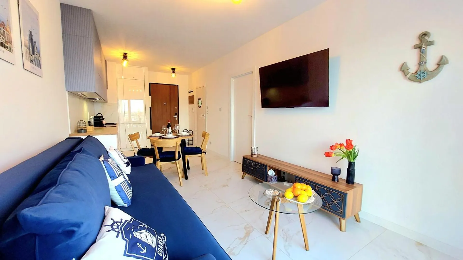 Apartment Marina Riverside Nadmotlawie By Triapart غدانسك بولندا